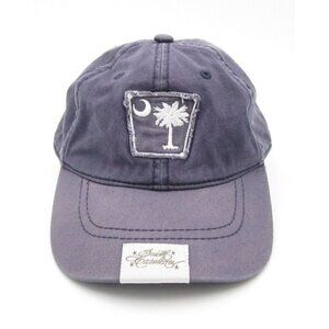 Men's South Carolina Palmetto Tree  Crescent Moon Embroidered, Adjustable Hat